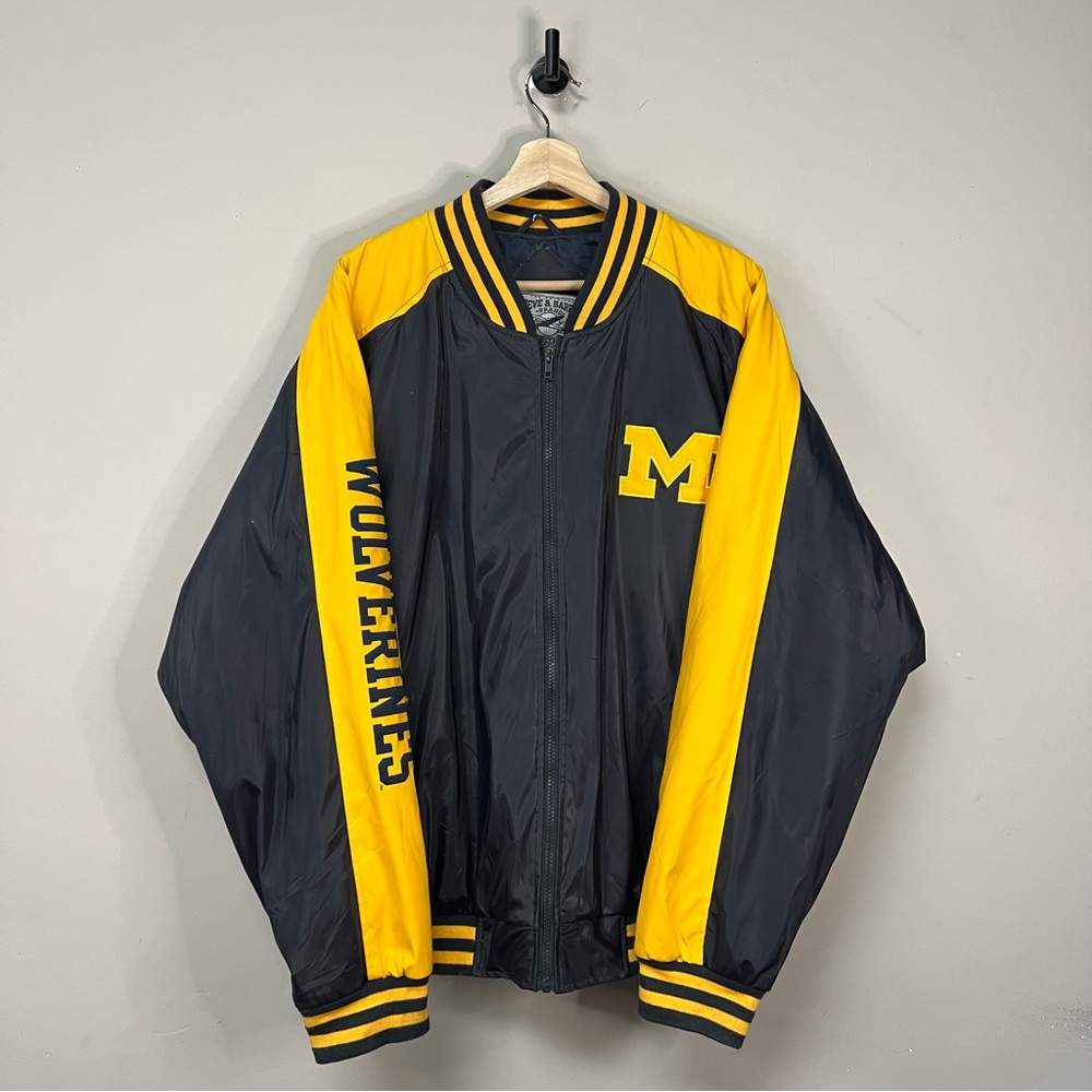 Michigan Wolverines Bomber Jacket
